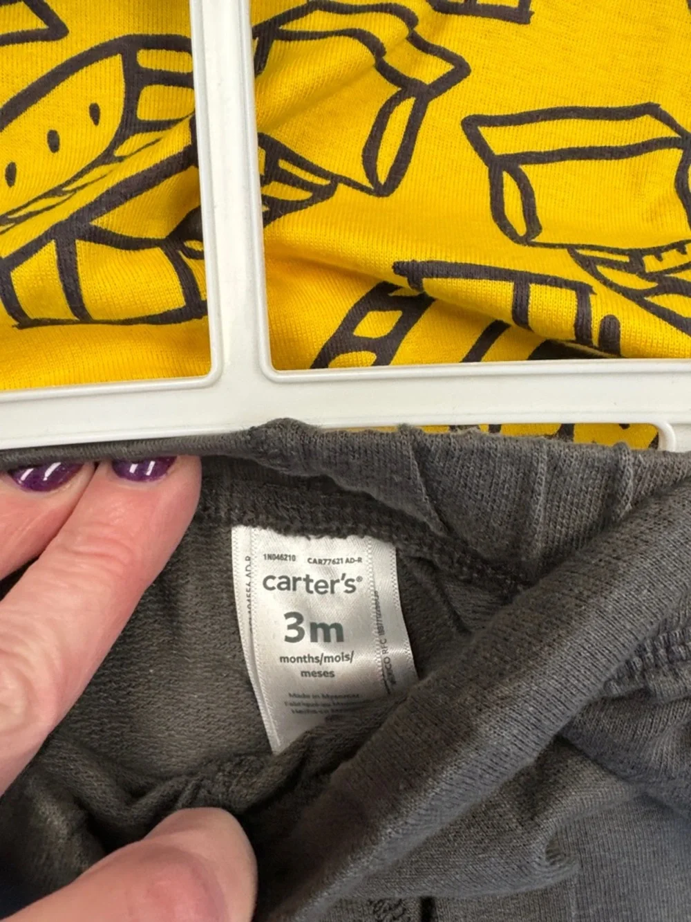Carter's Yellow Bulldozer Graphic‎ Baby One-Piece Bodysuit